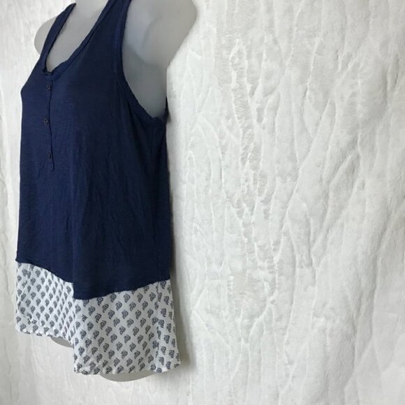 Nanette Lepore Navy Blue  Tank Top Size M - Picture 4 of 7